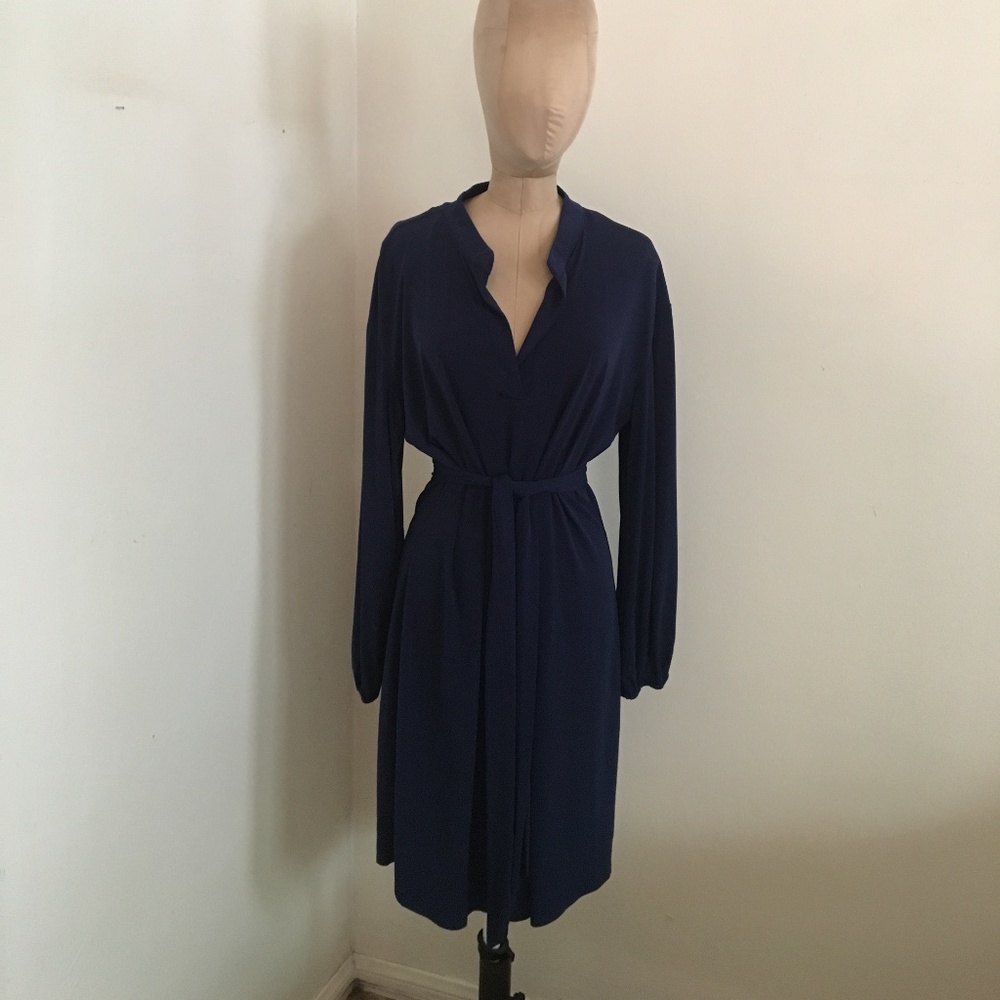 Laundry Blue Belted Dress